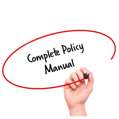Not For Profit (NFP) Templates - BYO Policy Manual